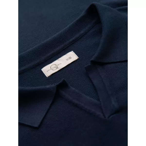  Moška T -majica OMBRE OM-POSS-0159 MORNARSKO MODRO 