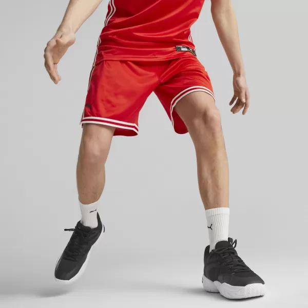  Kratke hlače PUMA HOOPS TEAM GAME SHORT 67662904 PUMA RDEČA 