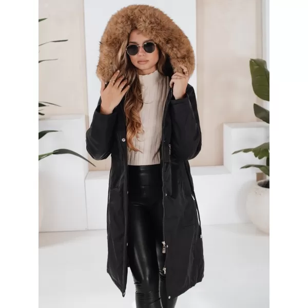  Ženska parka DSTREET TY5110 ČRNA 