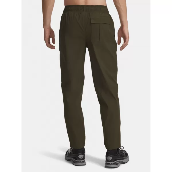  Moške športne hlače UNDER ARMOUR UA UNSTPBLE WOVEN TX TAPER 6003865-308 ZELENA 