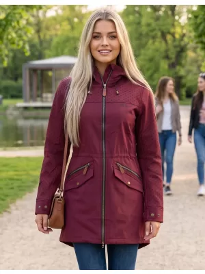 Ženska softshell jakna ALTISPORT GEMEE BORDO