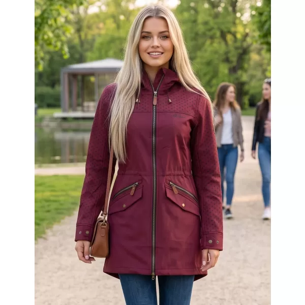 Ženska softshell jakna ALTISPORT GEMEE BORDO 