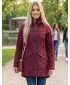 Ženska softshell jakna ALTISPORT GEMEE BORDO