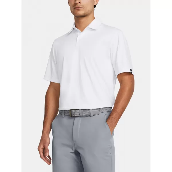  Moška majica s kratkimi rokavi UNDER ARMOUR UA T2G POLO LB 1383255-100 BELA 
