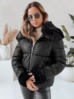 Ženska jakna DSTREET TY5067 ČRN
