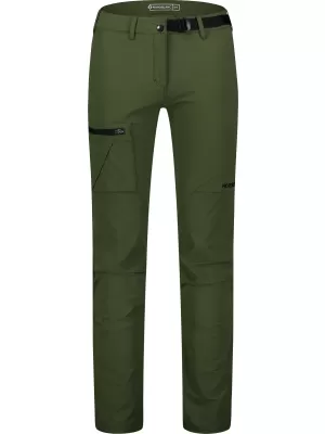 Ženske hlače na prostem NORDBLANC OPAL NBSPL8193 ZELENI DAN