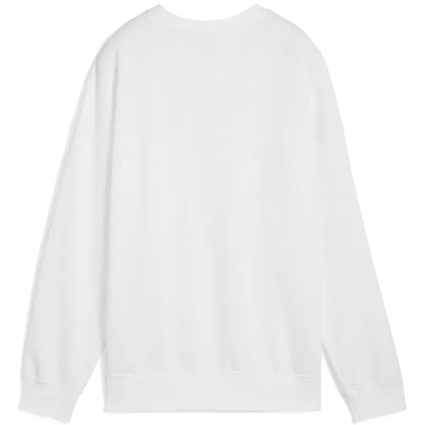  Ženski pulover PUMA ESS OVERSIZED CREW FL 68540002 PUMA BELA 