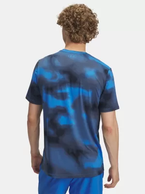 Moška majica s kratkimi rokavi UNDER ARMOUR VANISH ENERGY PRINTED SS 1383974-402 MODRA