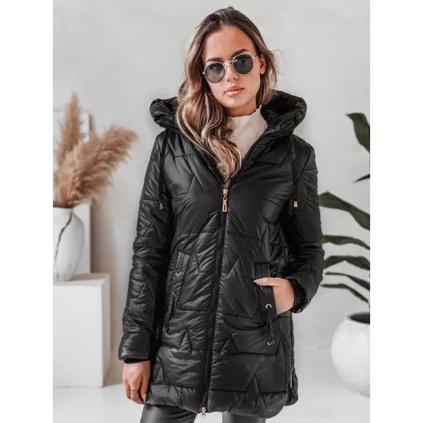  Ženska jakna DSTREET TY5089 ČRN 