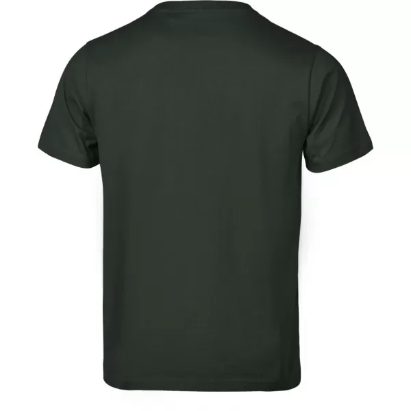  Moška majica s kratkimi rokavi TEE JAYS | TJ 1150 TEMNO ZELENA 