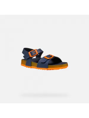 Sandale za fante GEOX GHITA J558LC0003WC0659 TEMNO MODRA