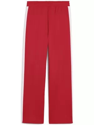 Ženske trenirke PUMA T7 ALWAYS ON STRAIGHT TRACK PANTS OP 62979711 ZA VSE ČASE RDEČE