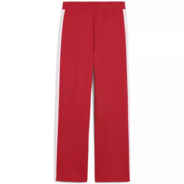  Ženske trenirke PUMA T7 ALWAYS ON STRAIGHT TRACK PANTS OP 62979711 ZA VSE ČASE RDEČE 