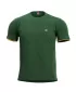 Majica s kratkimi rokavi PENTAGON LEVANTES CREWNECK STRIPES K09026 SPRINGBOK ZELENA