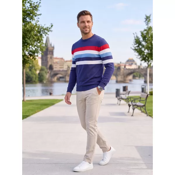  Moški pulover ALTISPORT GABRIEL TEMNO MODRA 