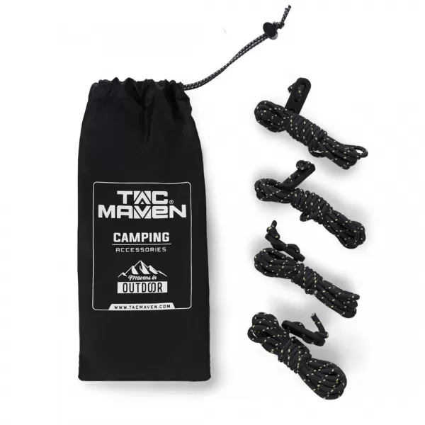  Vrvice PENTAGON CORD LANYARD WITH TENSIONER D19031 ČRNA 