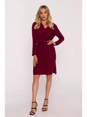 Obleka STYLOVE S428 KOSTANJEVA