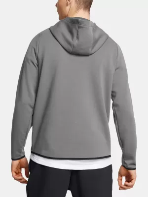 Moški pulover UNDER ARMOUR UA UNSTOPPABLE FLC HD EU 1389350-025 SIVA