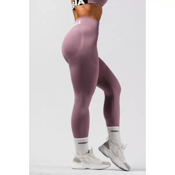  Ekstra Push Up pajkice z visokim pasom FLOW SEAMLESS 496 ROZA Nebbia 