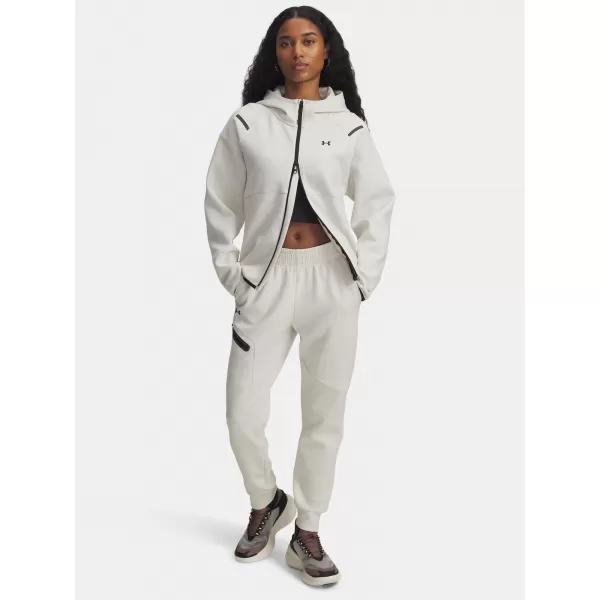  Ženski pulover UNDER ARMOUR UNSTOPPABLE FLEECE FZ 1379842-110 BELA 
