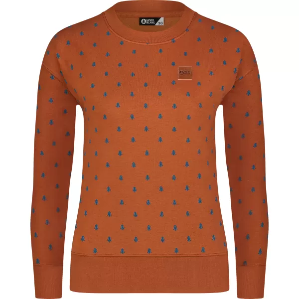  Damske trenirke NORDBLANC SEMPITERNAL NBSLS8225 RJAVA 