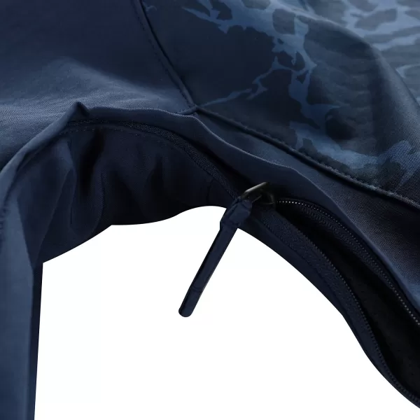  Moška softshell jakna ALPINE PRO HOOR TEMNO MODRA 