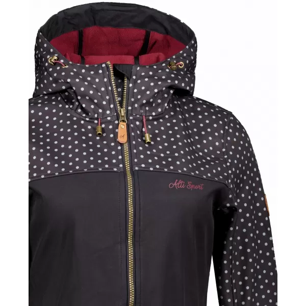  Ženska softshell jakna ALTISPORT GEMEE ČRNA 