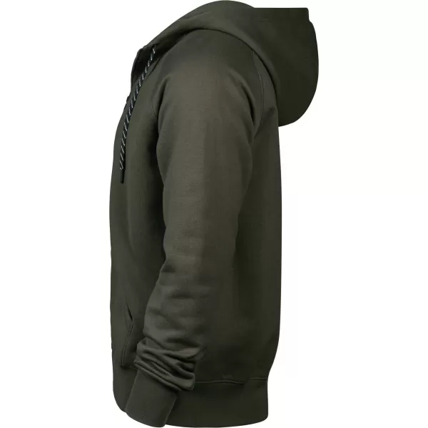  Moški pulover TEE JAYS | TJ 5435 TEMNO ZELENA 