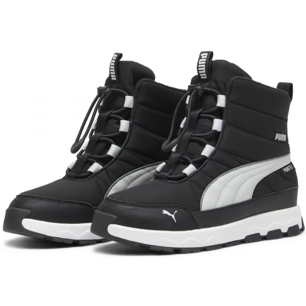  Škornji PUMA EVOLVE BOOT PURETEX JR 39264702 PUMA ČRNA/PEPEL SIVA/BELA 