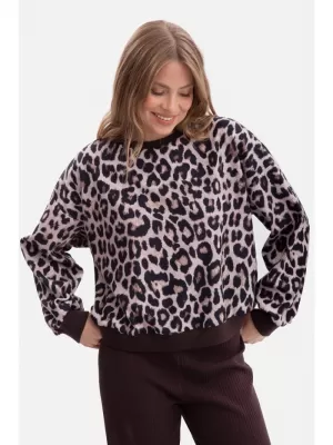Ženski pulover BEWEAR B303 RJAVA