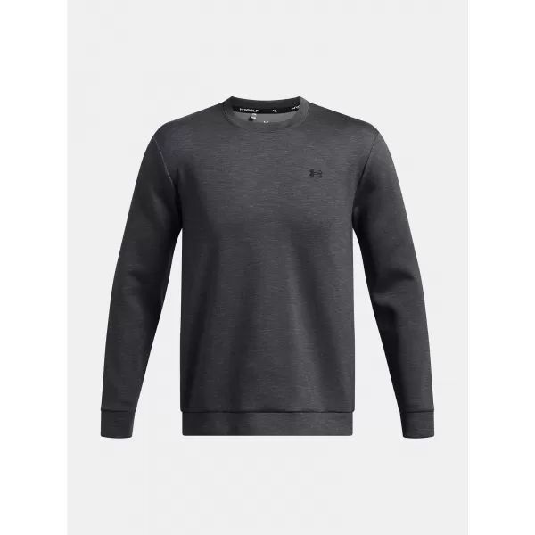  Moški pulover UNDER ARMOUR UA DRIVE MIDLAYER CREW 1387122-001 ČRNA 