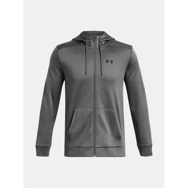  Moški pulover UNDER ARMOUR UA ARMOUR FLEECE FZ HOODIE 1373357-025 SIVA 