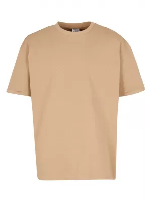 Moška majica s kratkimi rokavi URBAN CLASSICS TB7693 UNION BEŽ