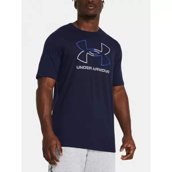  Moška majica s kratkimi rokavi UNDER ARMOUR UA GL FOUNDATION UPDATE SS 1382915-410 MODRA 