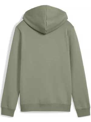 Otroška trenirka PUMA ESS 2 COLOR SMALL NO 1 LOGO HOODIE FL B 68582582 LUX ARMY