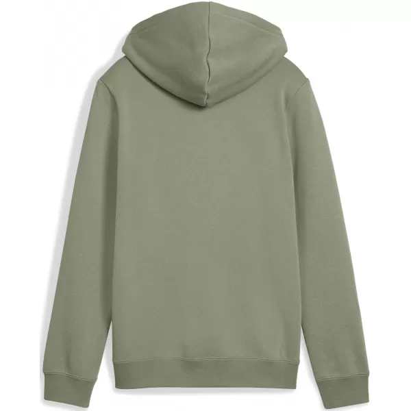  Otroška trenirka PUMA ESS 2 COLOR SMALL NO 1 LOGO HOODIE FL B 68582582 LUX ARMY 