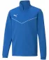 T -majica PUMA TEAMRISE 1/4 ZIP TOP JR 657395_02 ELEKTRIČNA MODRA LIMONADA
