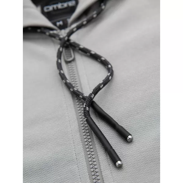  Moška jopica OMBRE BLACK OM-SSZP-0210 SIVA 