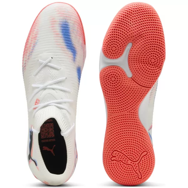  Škornji PUMA FUTURE 8 MATCH IT 10859801 WHITE/ BELA/PUMA ČRNA/ŽAREČA RDEČA 
