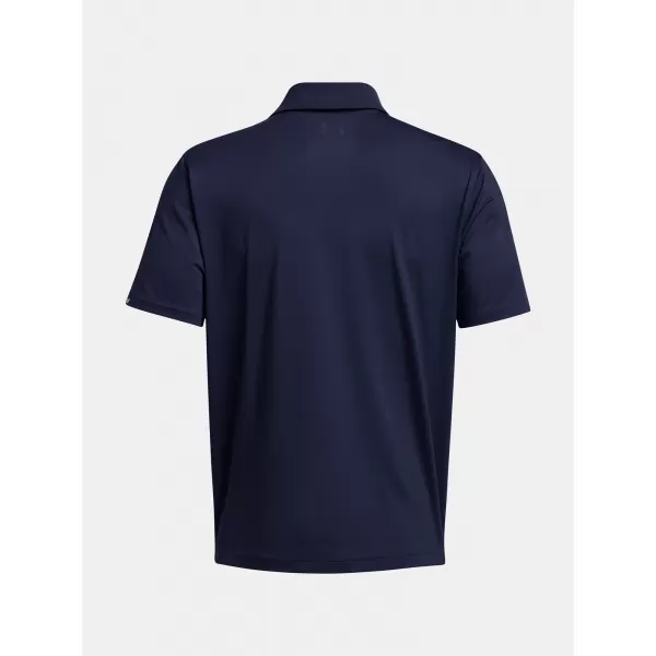  Moška majica s kratkimi rokavi UNDER ARMOUR UA T2G POLO LB 1383255-410 MODRA 