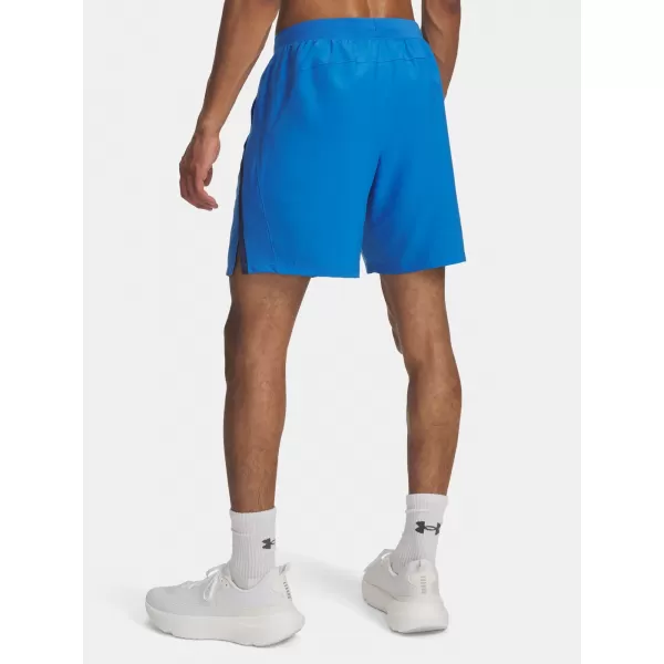  Moške kratke hlače UNDER ARMOUR UA LAUNCH 7'' SHORTS 1382620-402 MODRA 