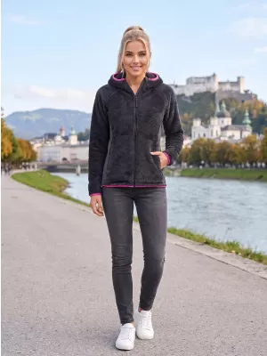 Ženski pulover ALTISPORT ACERA ČRNA