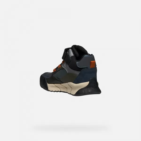  Fantovski gležnjarji GEOX FLEXYPER PRO BOY B J56NBA0ME22C0033 TEMNO MODRA 