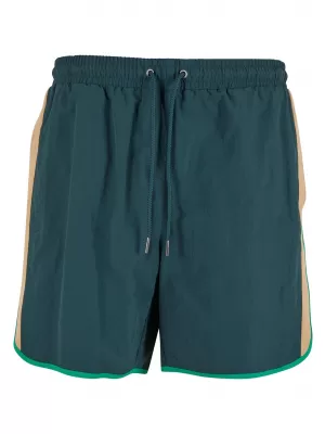 Moške kopalne hlače URBAN CLASSICS TB7348 STEKLENICA ZELENA