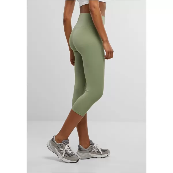  Ženske hlače URBAN CLASSICS TB7808 MATCHA ZELENA 