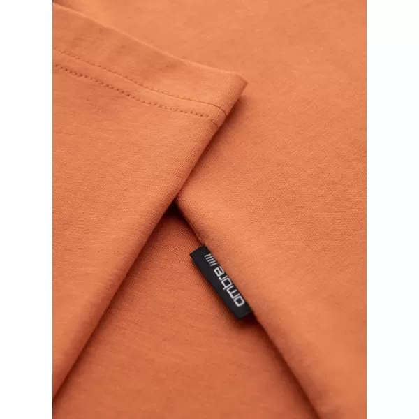  Srajca OMBRE OM-TSPT-0227 ORANŽNA 