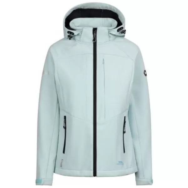  Ženska softshell jakna TRESPASS FRYATT LAPOR IZ MORSKE PENE 