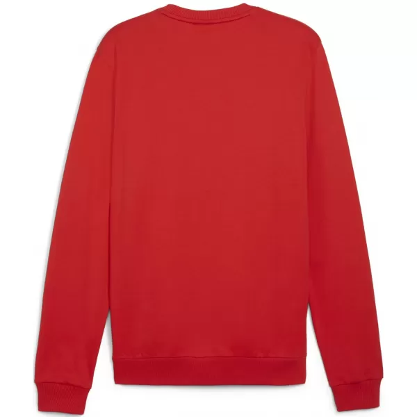  Moška jopica PUMA TEAMGOAL CASUALS CREW NECK S 658592_01 PUMA RED/PUMA WHITE 