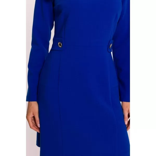  Obleka STYLOVE S419 KRALJEVSKO MODRA 