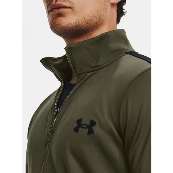  Moški komplet UNDER ARMOUR UA KNIT TRACK SUIT 1357139-390 ZELENA 